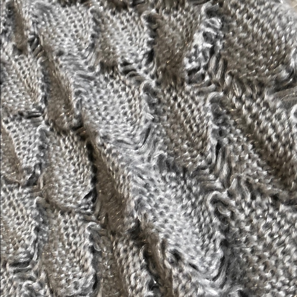 Girls Gray Mermaid Tail Blanket - Picture 2 of 5